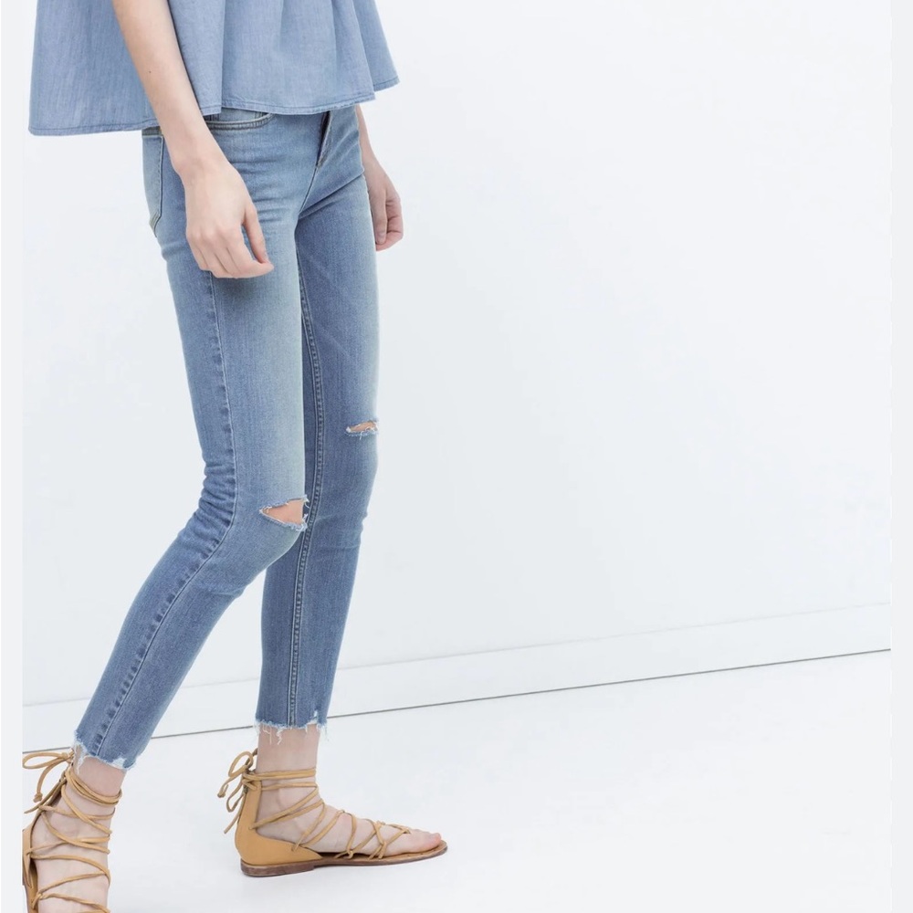 Zara distressed Jeans
